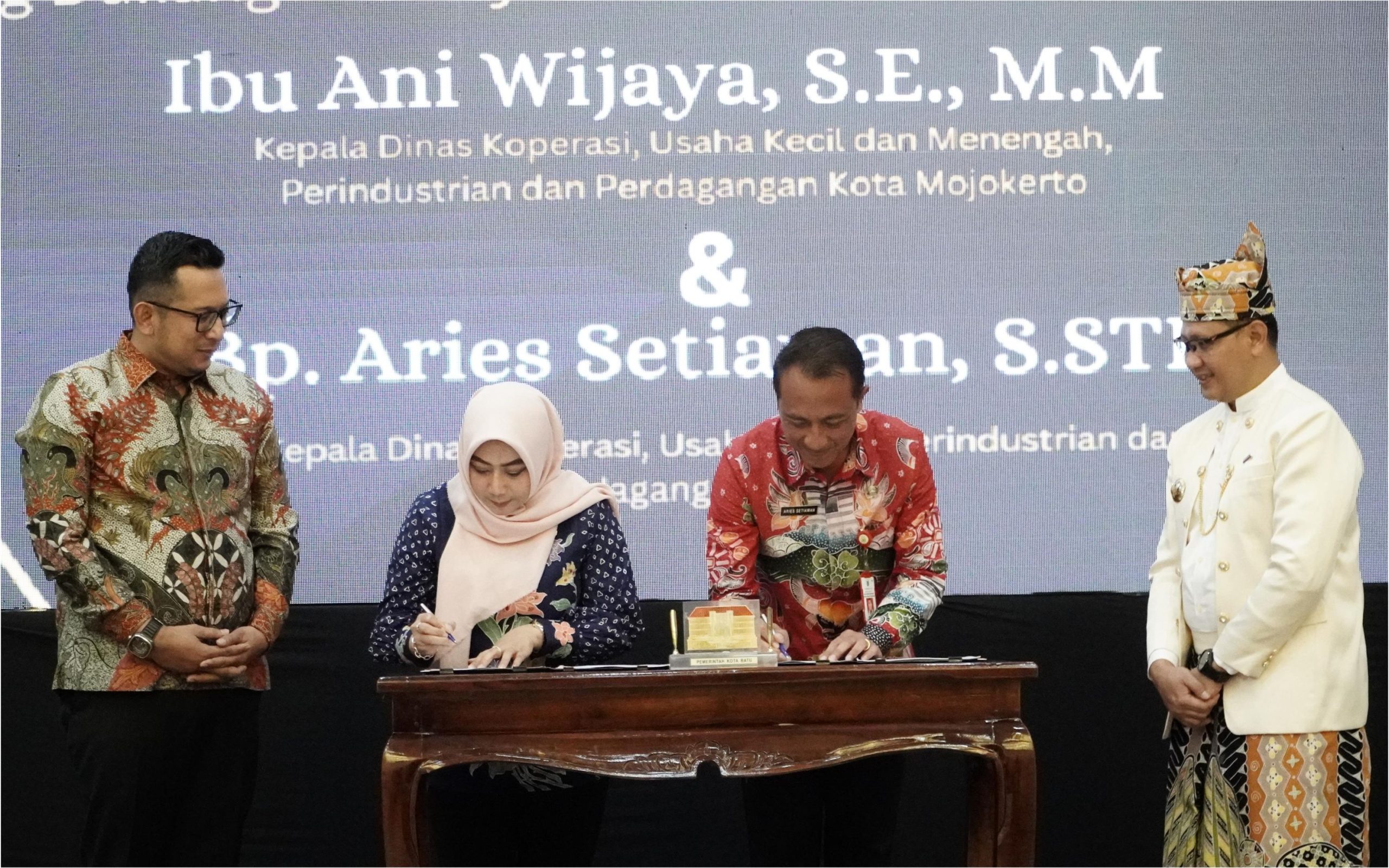 Pemkot Mojokerto Kolaborasi dengan Batu Stabilisasi Pasokan Bahan Pangan