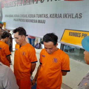 Polres Banyuwangi Tangkap Terduga Jaringan Peredaran Narkoba