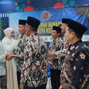 Paslon Nomor 1 Vinanda-Gus Qowim Silaturahmi dengan Muhammadiyah, Perkuat Visi Kediri Mapan