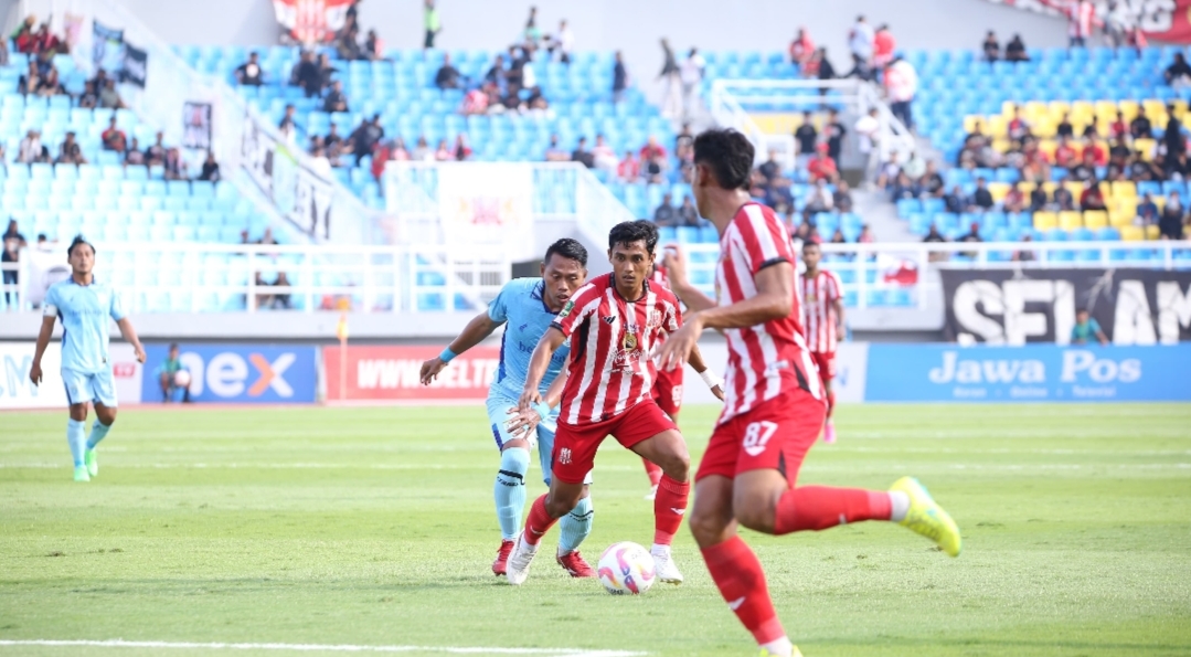 Hasil Liga 2 : Deltras FC dan Persela Lamongan Berbagi Angka