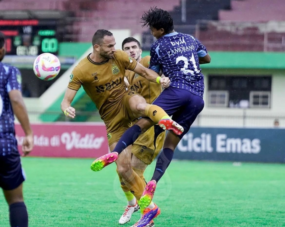 Liga 2 : Pesta Gol Kegawang Persikas, Bhayangkara FC Kokoh Dipuncak Kelasemen