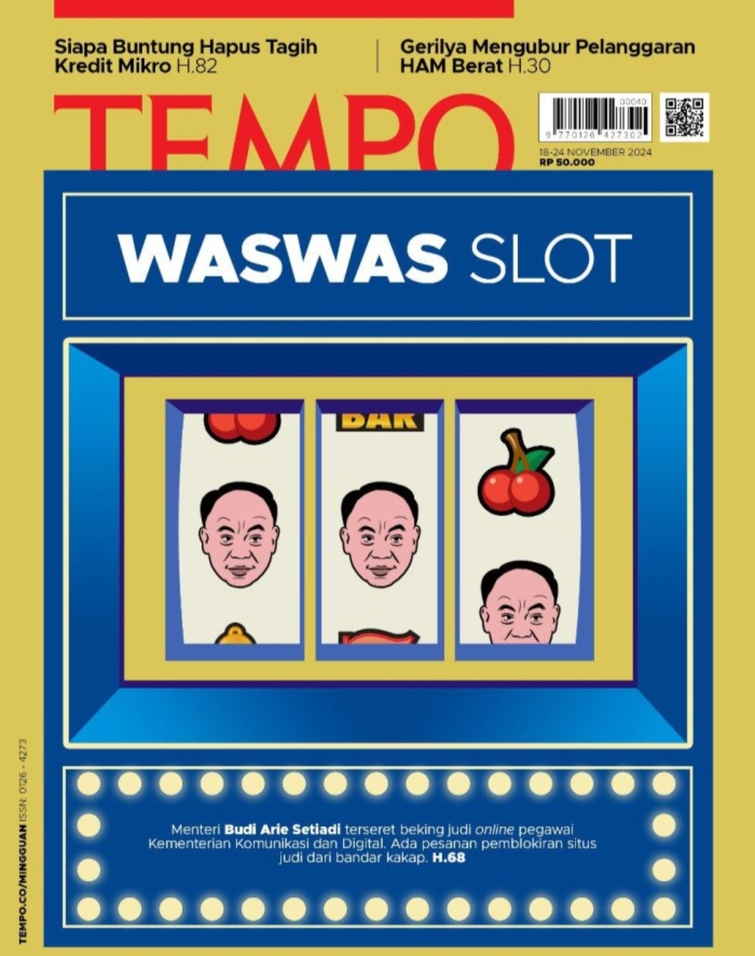 Budi Arie Adukan Majalah Tempo ke Dewan Pers