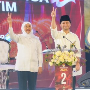 Survei The Republic Institute Potret Mayoritas Warga Jatim Puas Kinerja Khofifah-Emil dalam 100 Hari Pertama