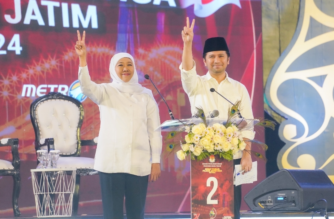 Survei The Republic Institute Potret Mayoritas Warga Jatim Puas Kinerja Khofifah-Emil dalam 100 Hari Pertama