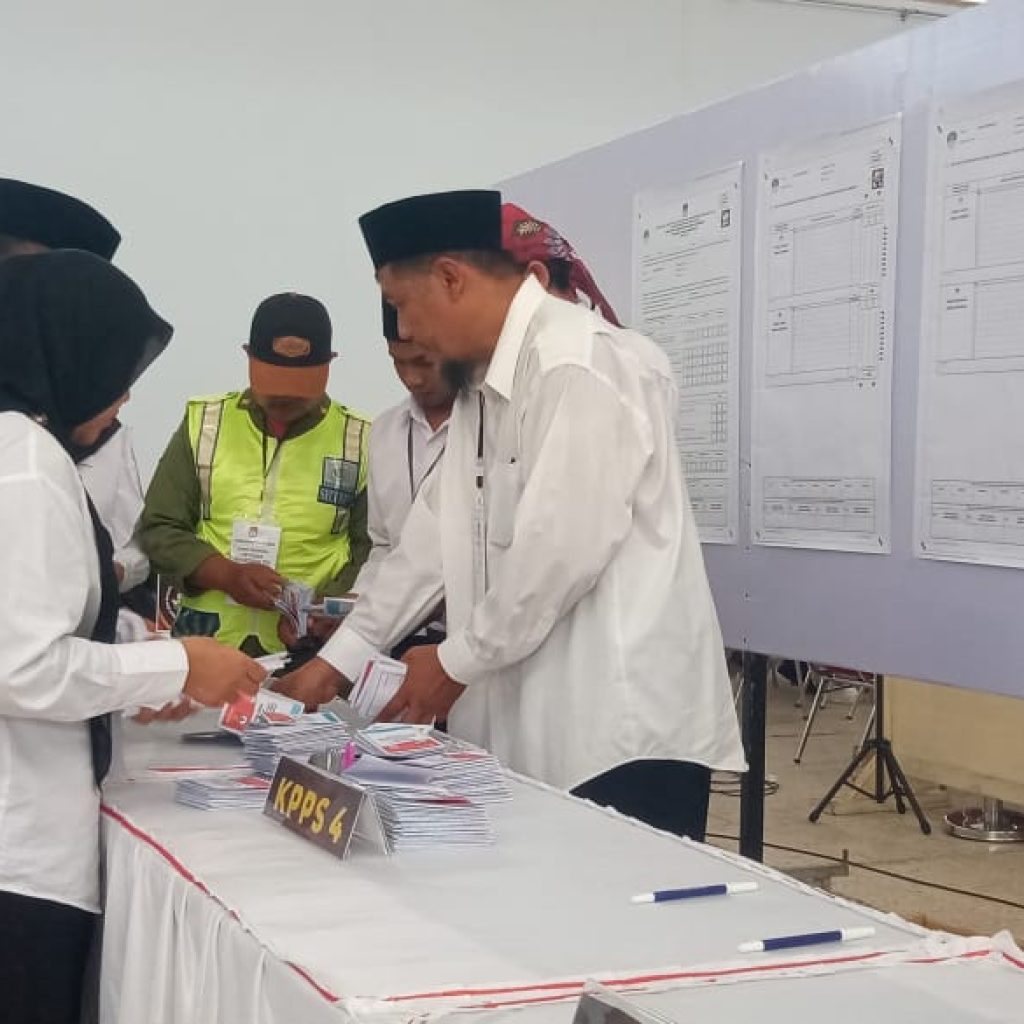 KPU Kabupaten Kediri Latih KPPS dengan Simulasi Pemungutan dan Penghitungan Suara