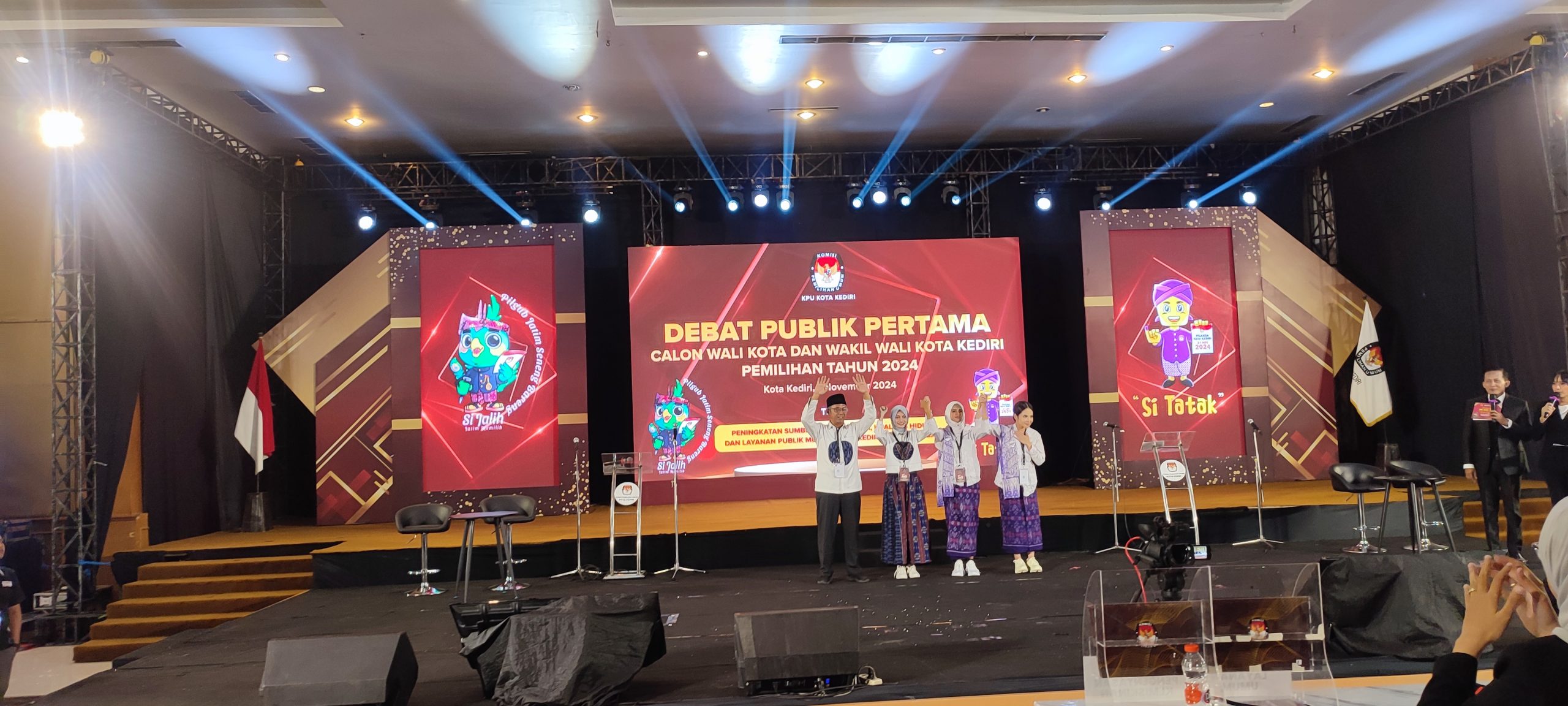 Debat Pertama Pilkada Kota Kediri 2024 Sukses, Partisipasi Masyarakat Diprediksi Bakal Meningkat