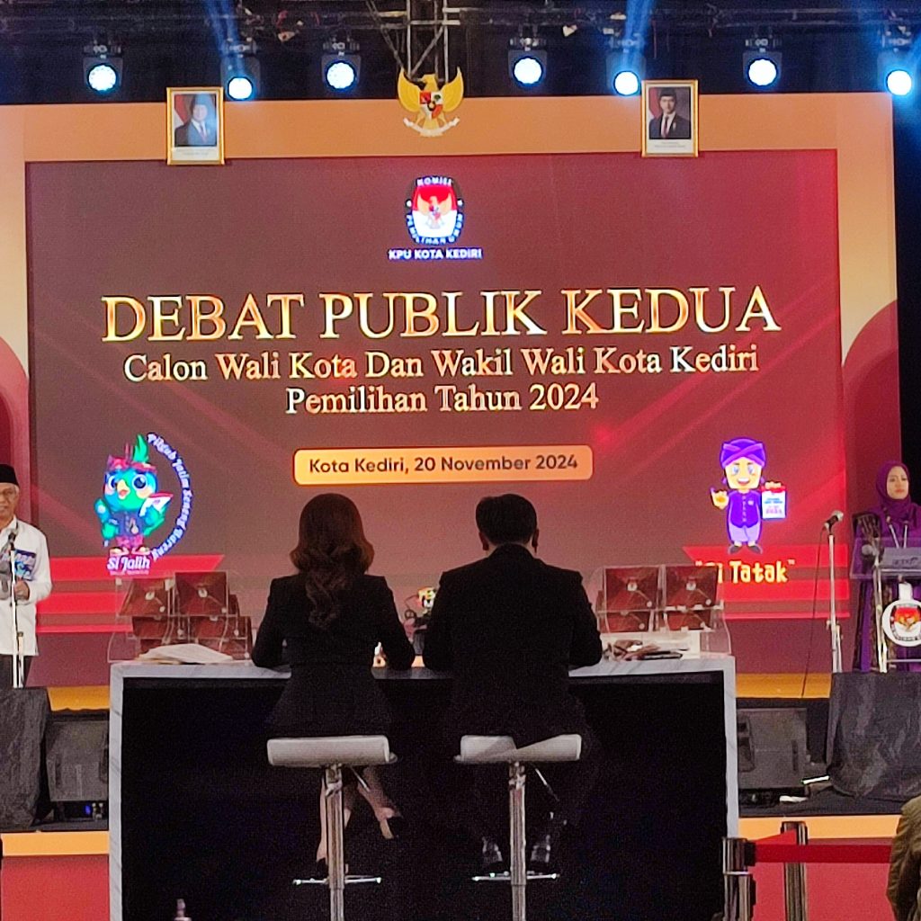 Debat Pamungkas KPU Kota Kediri, Adu Gagasan Paslon demi Masa Depan Daerah