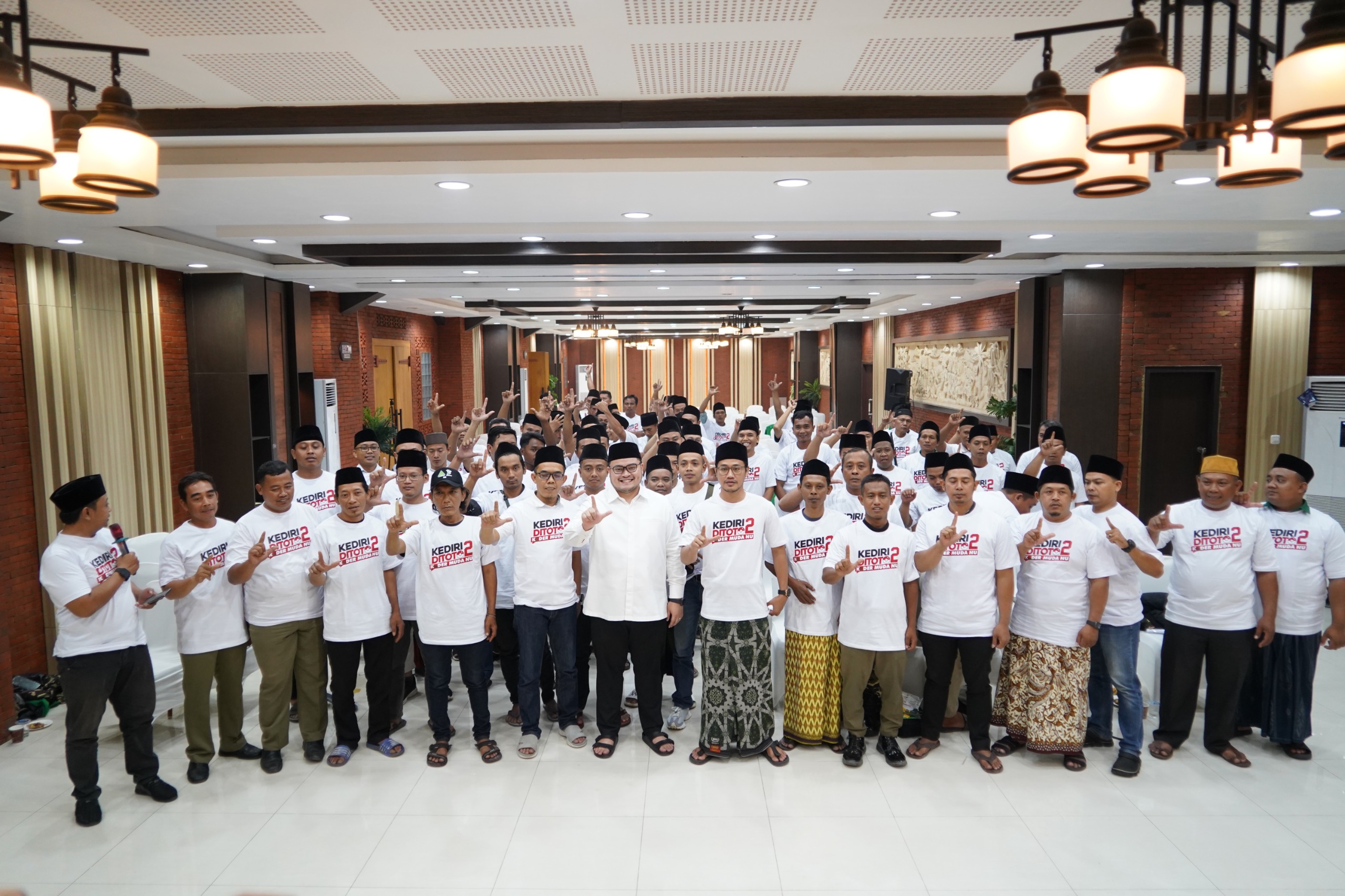 Pemuda NU Nyatakan Dukungan untuk Dhito-Dewi di Pilkada Kabupaten Kediri 2024