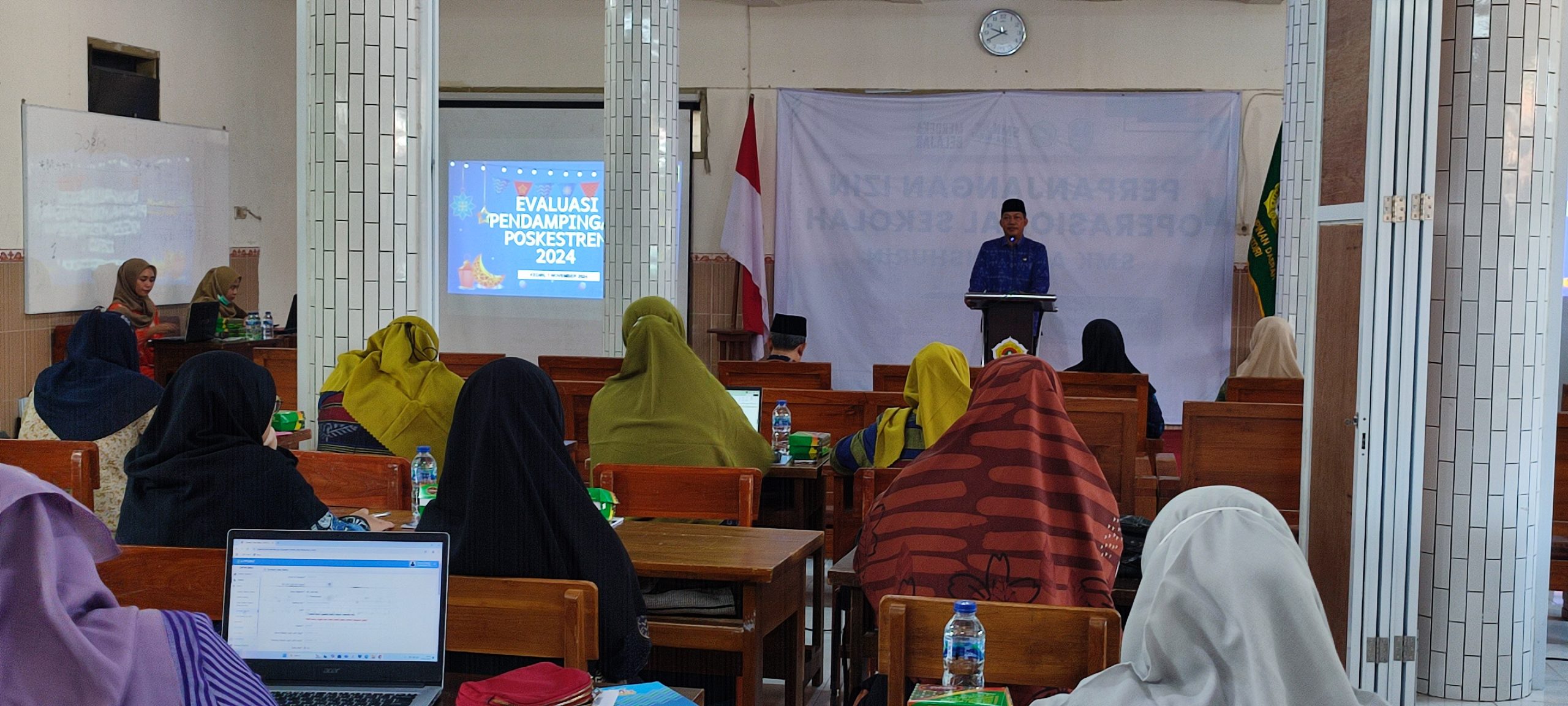 Evaluasi Poskestren Ponpes Nurul Huda Al Manshurin, Upaya Tingkatkan Kesehatan Santri