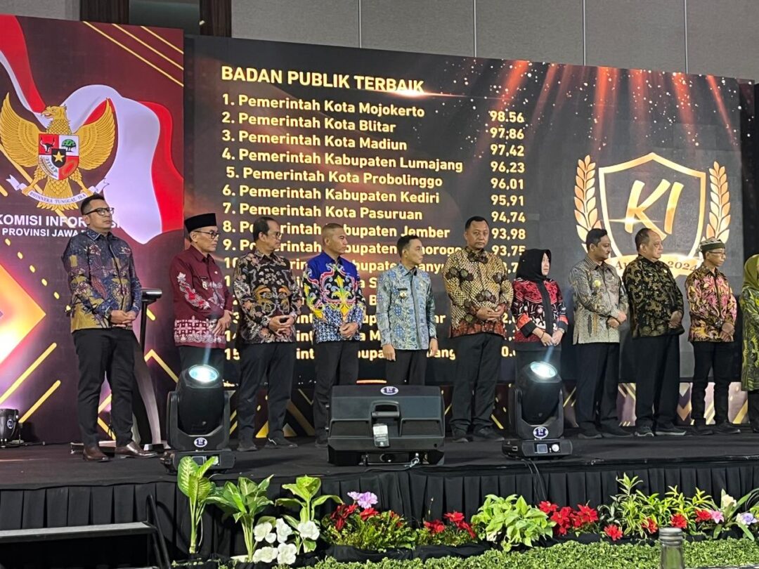 RSUD dr. Soetomo dan Kota Mojokerto Badan Publik Informatif Tertinggi, BKKBN Terbaik Vertikal