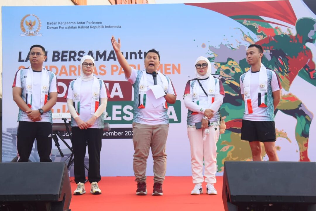 Solidarity Run for Palestine: DPR RI Perkuat Dukungan untuk Palestina