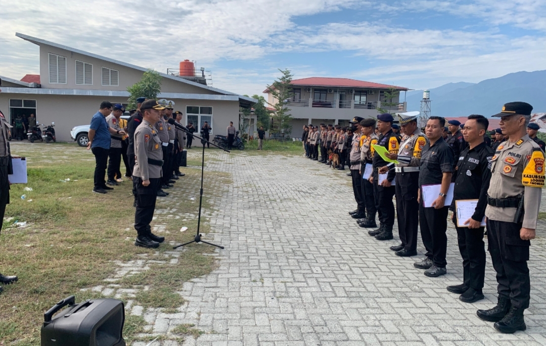 Senin Besok, Polda Sulteng Siapkan 218 Petugas Amankan Debat Cagub