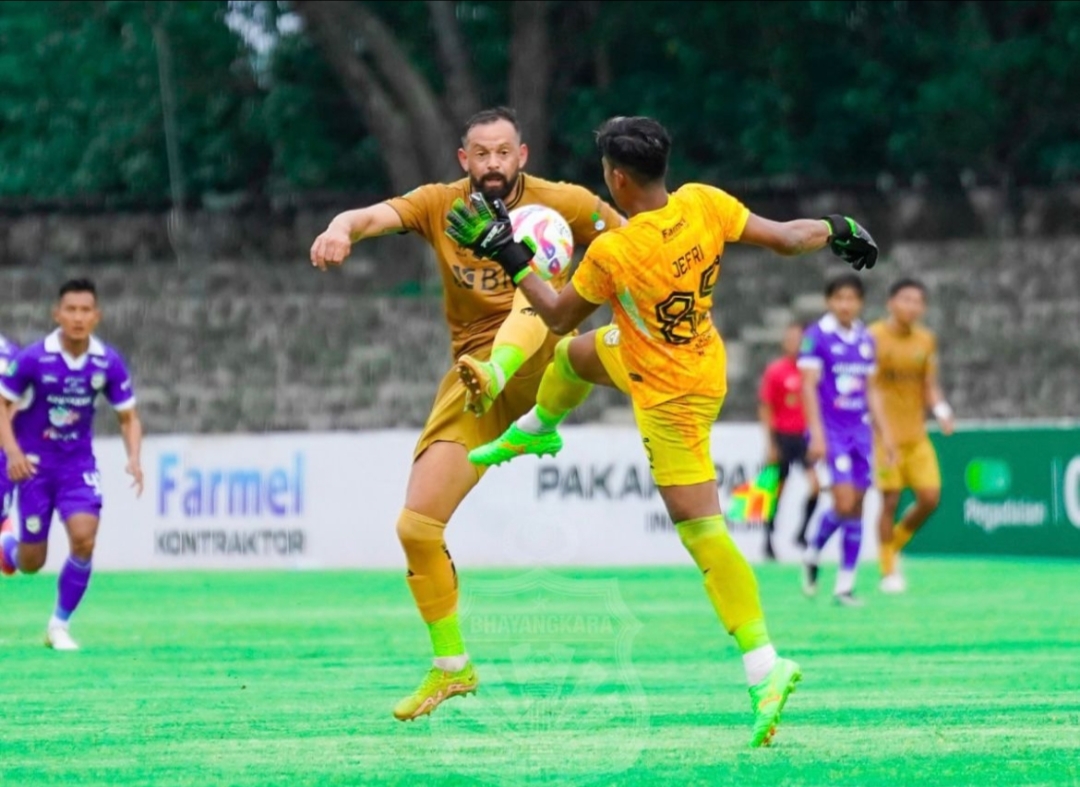 Liga 2 : Bhayangkara FC Tahan Imbang Adhyaksa FC 1-1