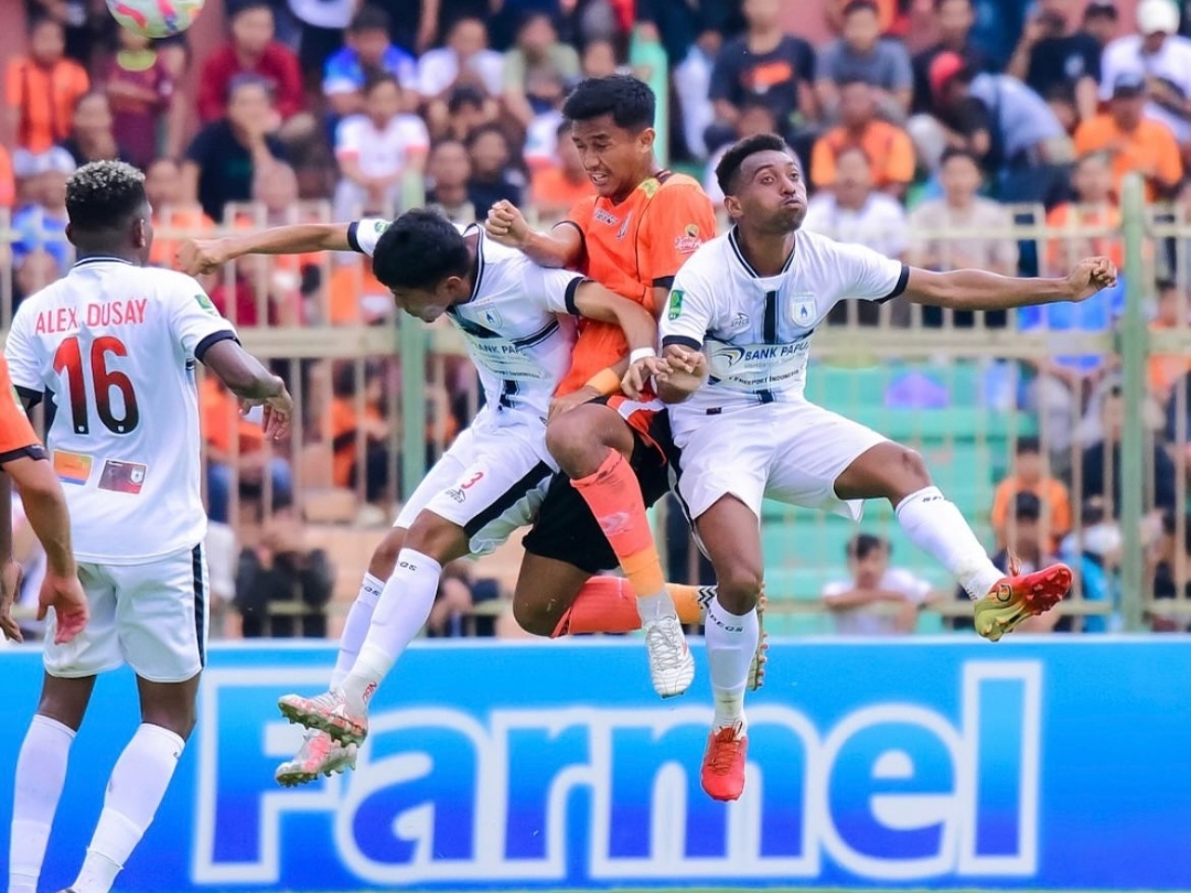 Persibo Bojonegoro Tumbang dari Persipura Jayapura