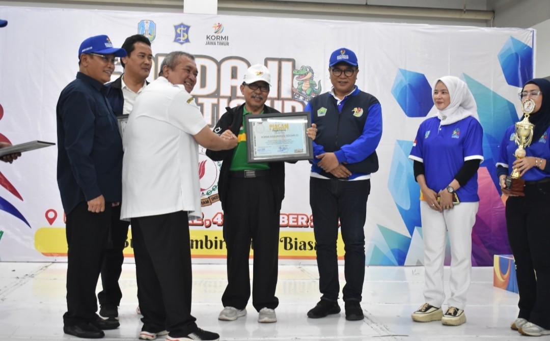 Raih Medali Terbanyak Kedua, KORMI Sidoarjo Peringkat 2 FORDA II SeJatim
