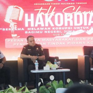 Talkshow Kejati Sulteng di Harkodia, Audien Tanyakan Jaksa Jovi dan Proyek Masjid