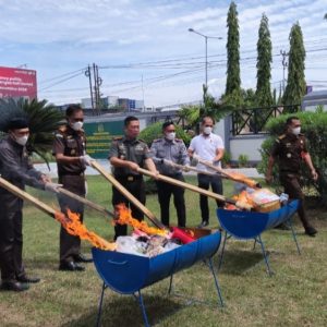 Momen Narkoba Gunawan Mendi Dimusnahkan Kejari Palu, Begini Prosesnya