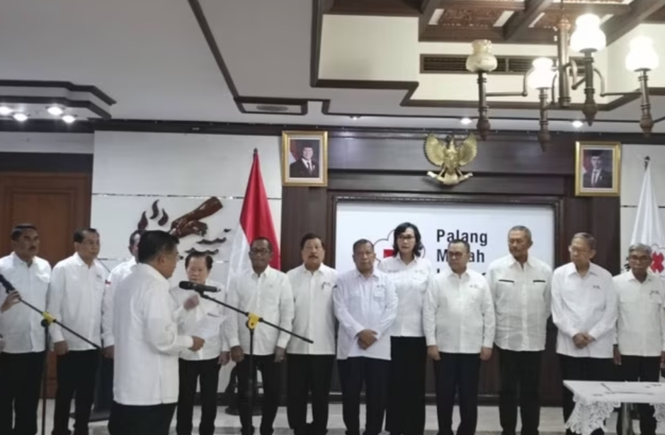 H. Imam Utomo Hadiri Pelantikan Dewan Kehormatan dan Pengurus PMI Pusat Periode 2024-2029