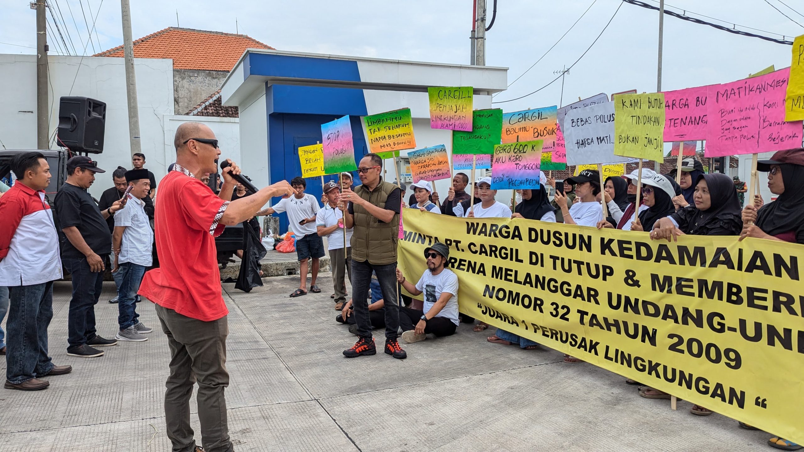 Tiga Tahun Terdampak Limbah, Warga Kepulungan Minta Tanggung Jawab PT. Cargil