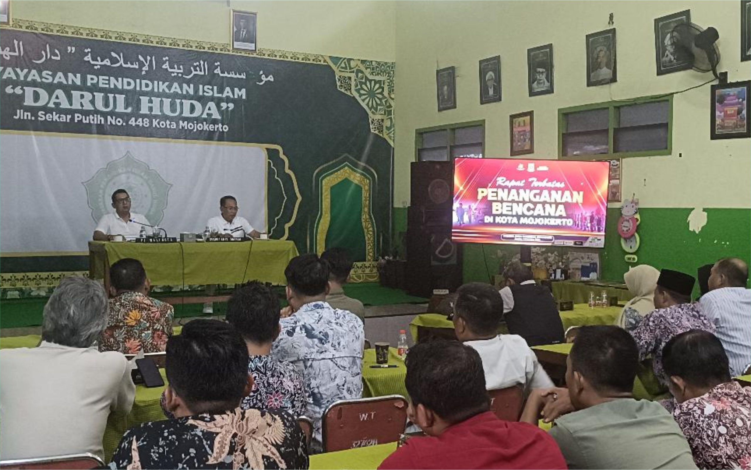 Pj. Wali Kota Mojokerto Ali Kuncoro Gelar Rapat Darurat Antisipasi Bencana