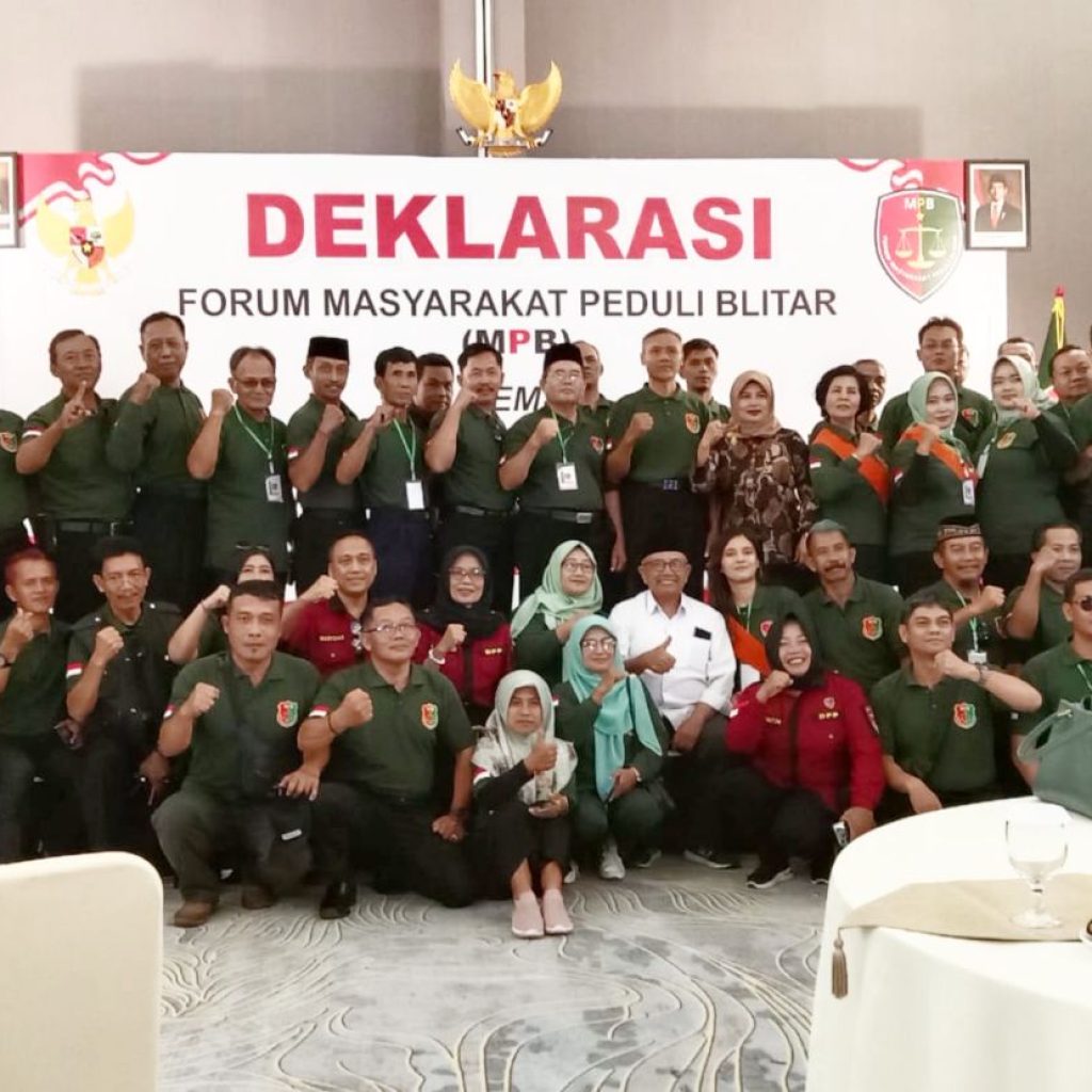 Tokoh di Blitar Deklarasi Berdirinya MPB Sebagai Control Sosial