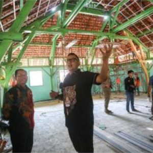 Dikbud Kota Mojokerto Lanjutkan Bangun Gedung Galery Sukarno 