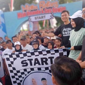 Vinanda Prameswati dan Gus Qowim Gelar Pesta Rakyat, Dua Tiket Umrah Jadi Hadiah Utama