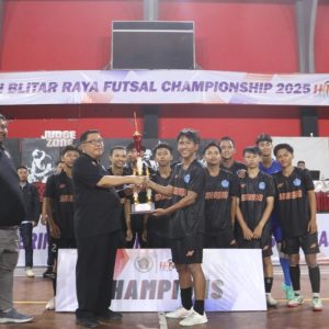 PWI Blitar Raya Futsal Championship 2025 Sukses, SMAN 1 Srengat Raih Juara Pertama PWI Blitar Raya Futsal Championship 2025 Sukses, SMAN 1 Srengat Raih Juara Pertama