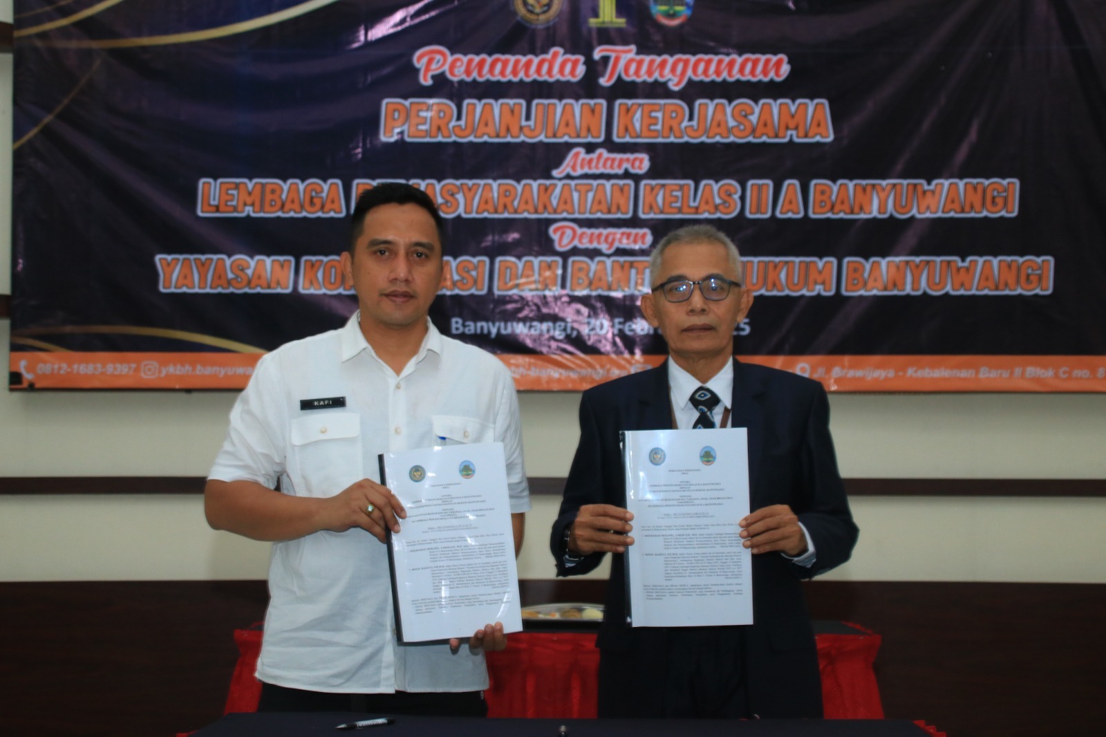 Pastikan Hak Tahanan Terpenuhi, Lapas Banyuwangi Lanjutkan Kerjasama dengan YKBH