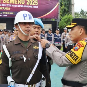 Polres Banyuwangi Gelar Operasi Semeru 2025 untuk Tingkatkan Kepatuhan Berlalulintas
