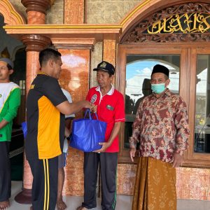 Sambut Ramadhan, Polresta Banyuwangi Bakti Sosial di Masjid Baitul Muttaqin