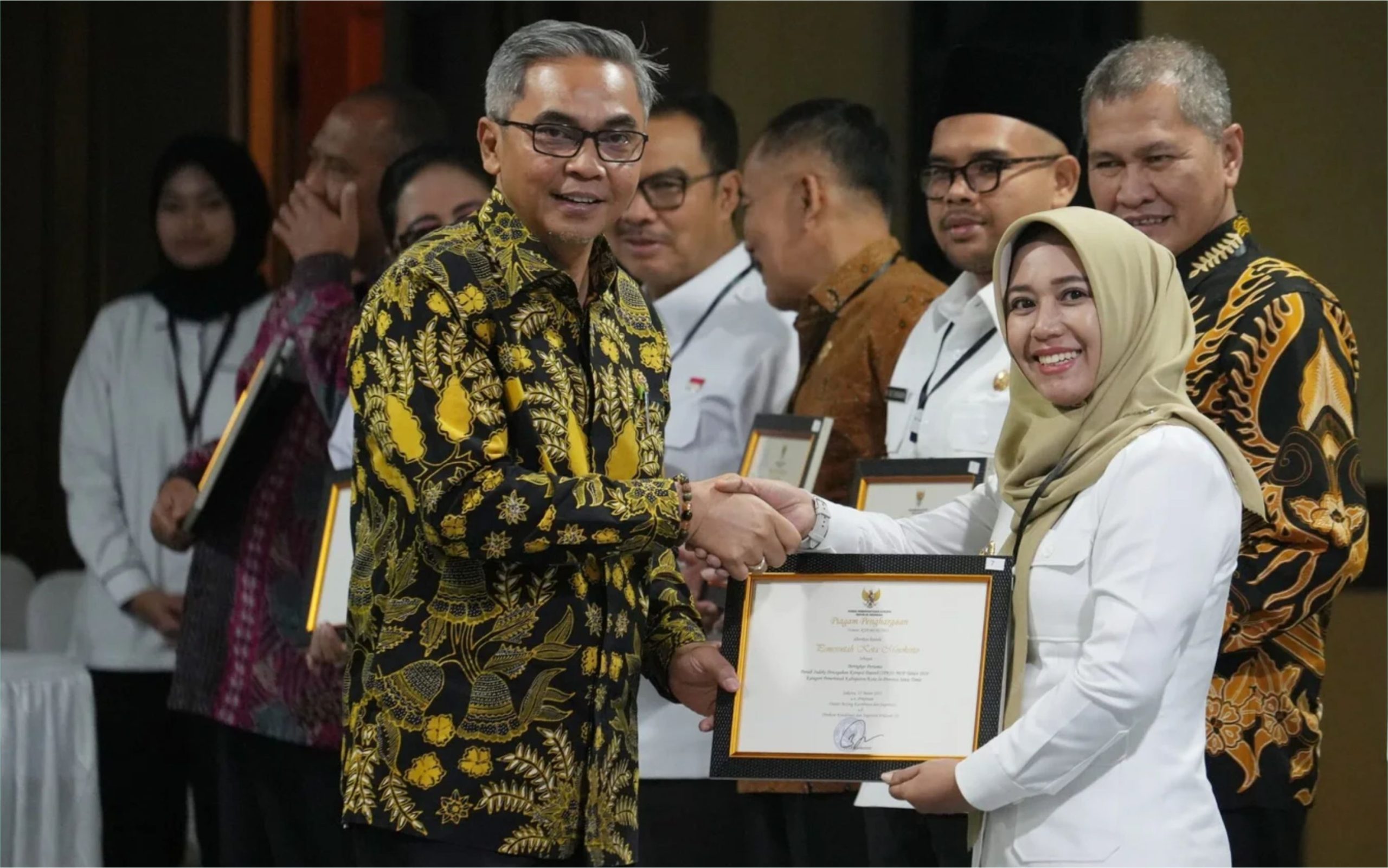Kota Mojokerto Sabet Penghargaan MCP Terbaik KPK