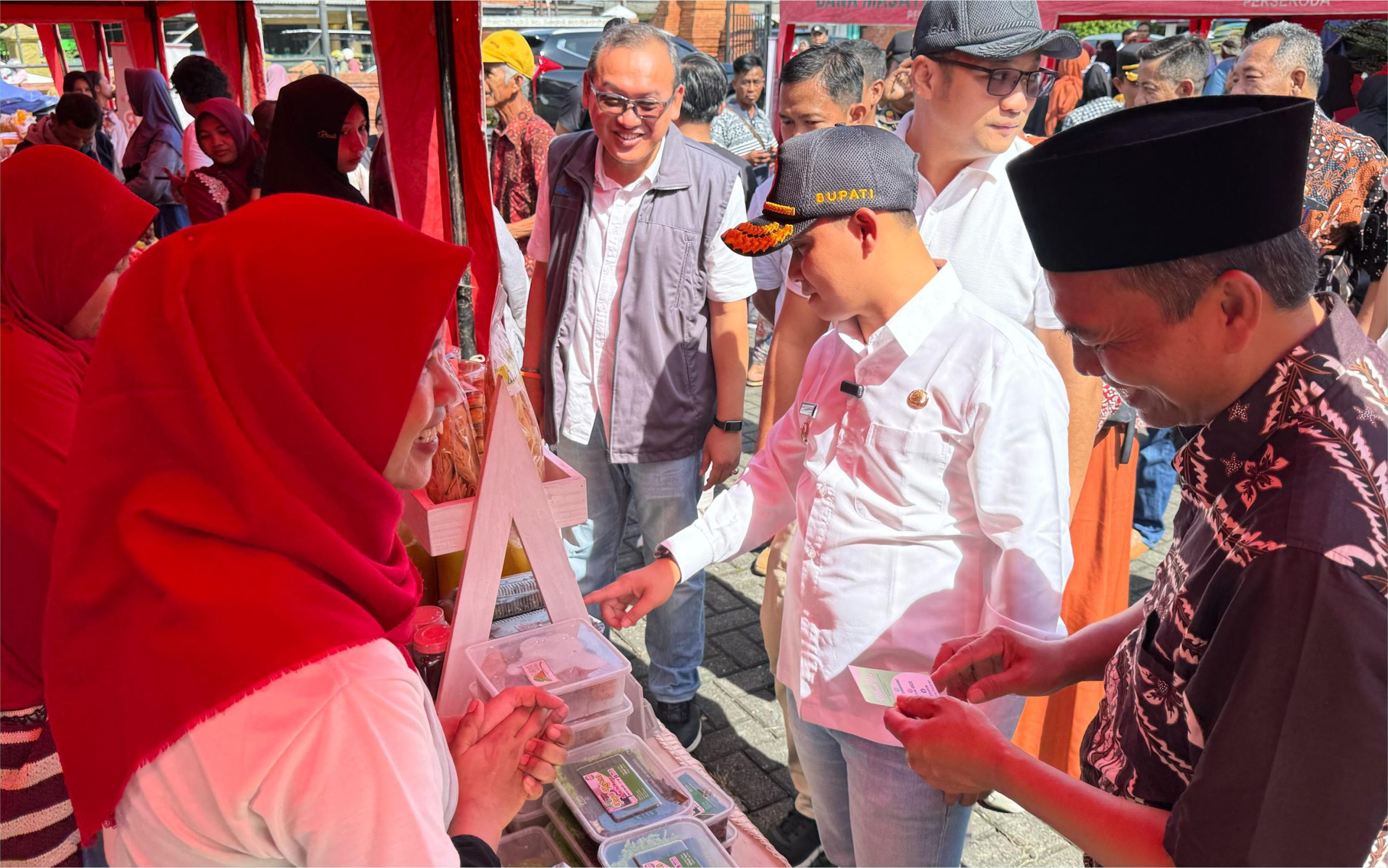 Tekan Laju Inflasi, Pemkab Mojokerto Gerilya Gelar Pasar Murah Ramadhan Berkah