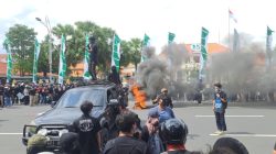 Aksi Demo Tolak UU TNI di Surabaya, Dua Wartawan Korban Kekerasan Polisi