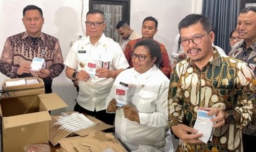 Wamendagri Ribka Haluk Pantau Pelaksanaan PSU Di Kabupaten Magetan