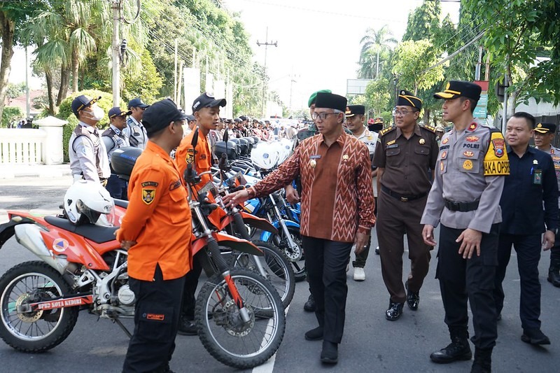 Operasi Ketupat Semeru 2025 Dimulai, Pemkot Kediri Pastikan Pengamanan Mudik Lebaran