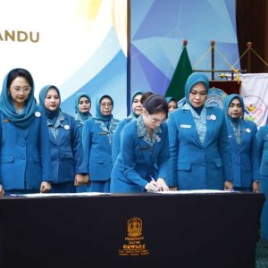 Kembali Pimpin PKK Kabupaten Kediri, Mbak Cicha Siap Bersinergi Sukseskan Program Pemerintah Kembali Pimpin PKK Kabupaten Kediri, Mbak Cicha Siap Bersinergi Sukseskan Program Pemerintah