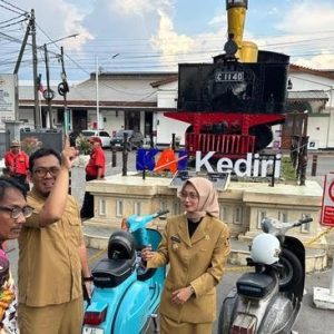 Pemkot Kediri Tata Ulang Pedestrian Stasiun, Mbak Wali Pastikan Manfaat bagi Warga