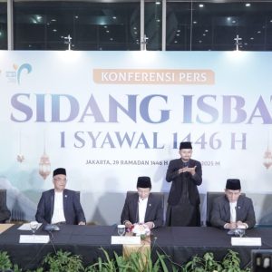 Pemerintah Tetapkan 1 Syawal 1446 H Jatuh pada 31 Maret 2025