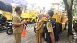 Wali Kota Kediri Tinjau Perbaikan Jalan Jelang Mudik Lebaran 2025