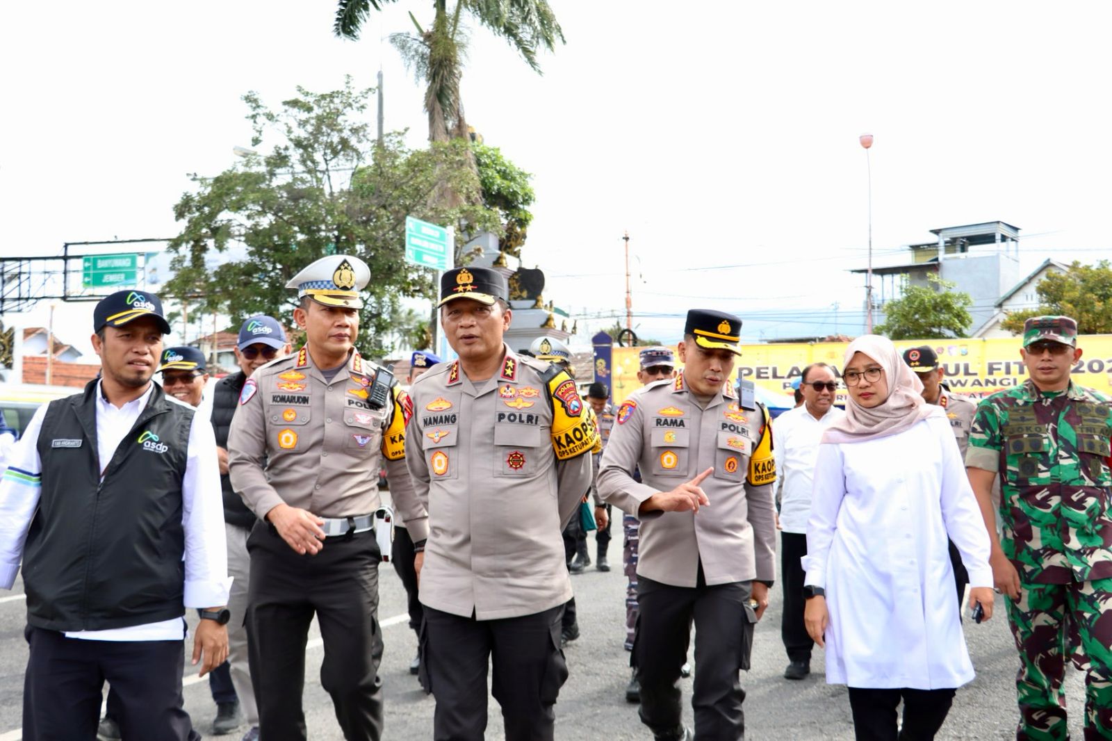 Kapolda Jatim tinjau Pelabuhan ASDP Ketapang Banyuwangi, Pastikan kondisi Arus Lalu Lintas Lancar