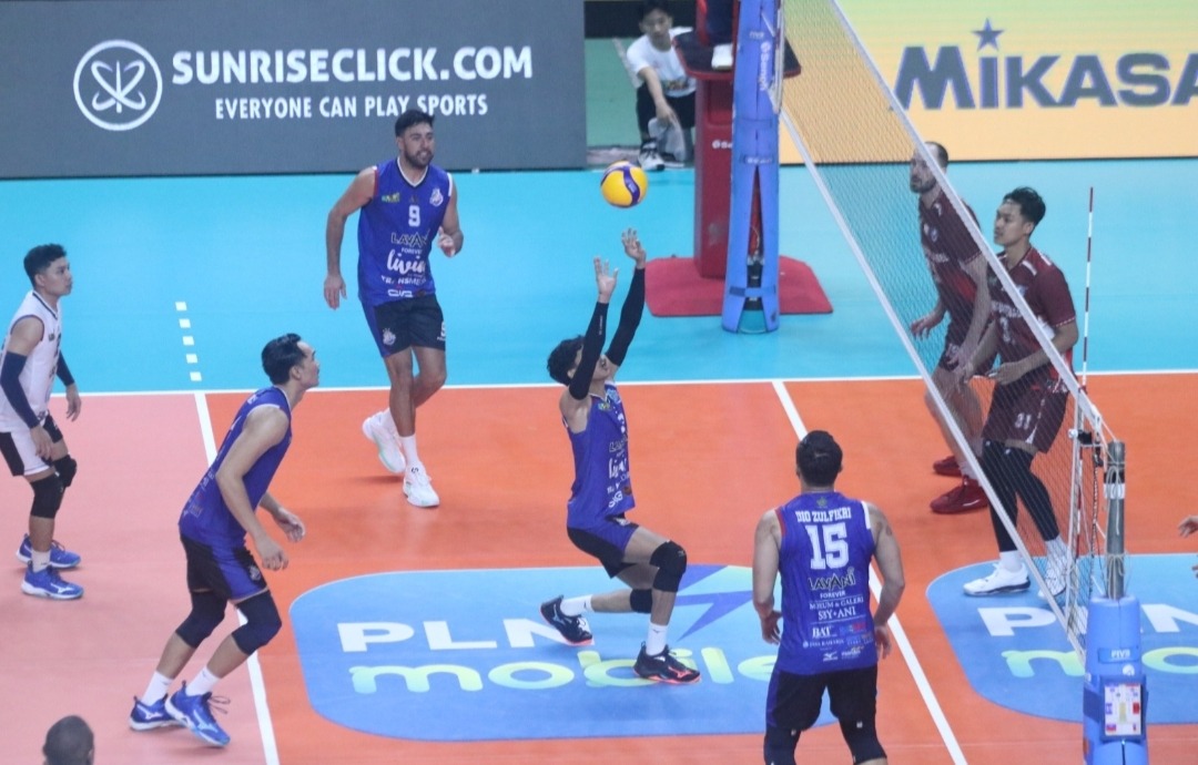 LavAni Menangi Laga Perdananya di Final Four, Kalahkan Bank Sumsel 3-0