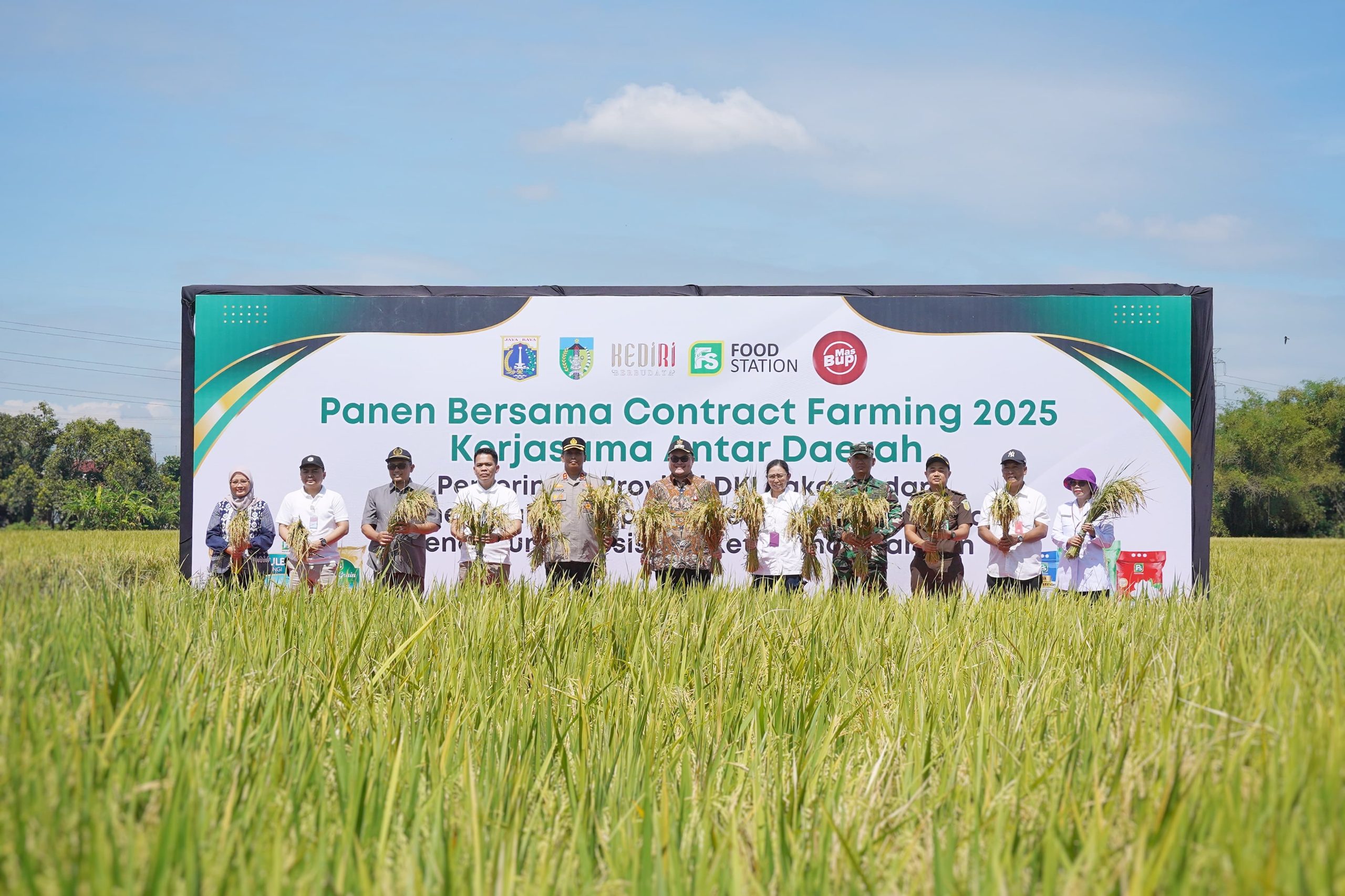 Stabilkan Harga Beras, Bupati Kediri Gandeng DKI Jakarta