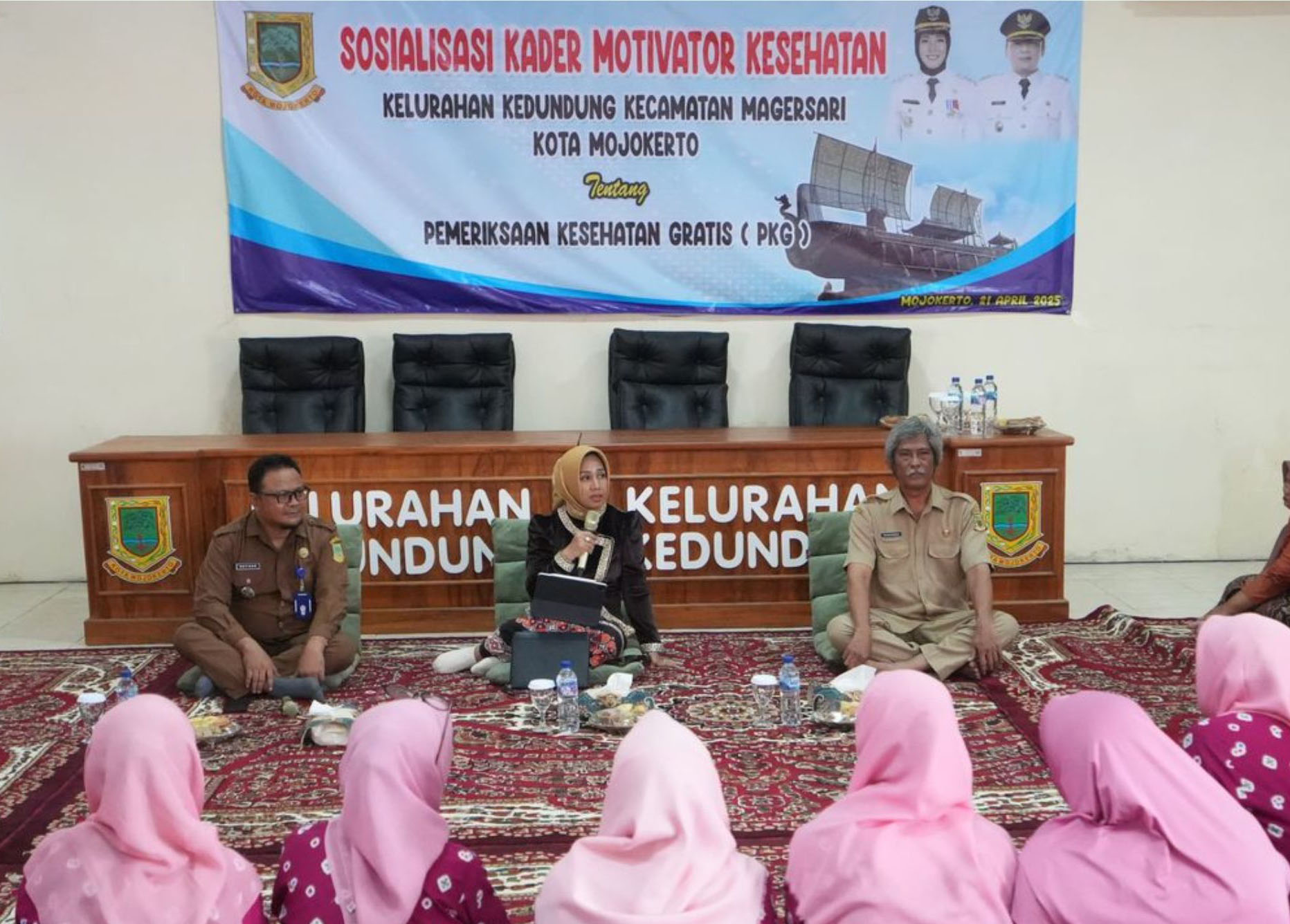Ning Ita, Kader Motivator Ajak Warga Lakukan Pemeriksaan Kesehatan Gratis