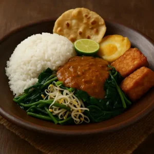 Nasi Pecel, Harmoni Rasa dalam Sepiring Tradisi Jawa