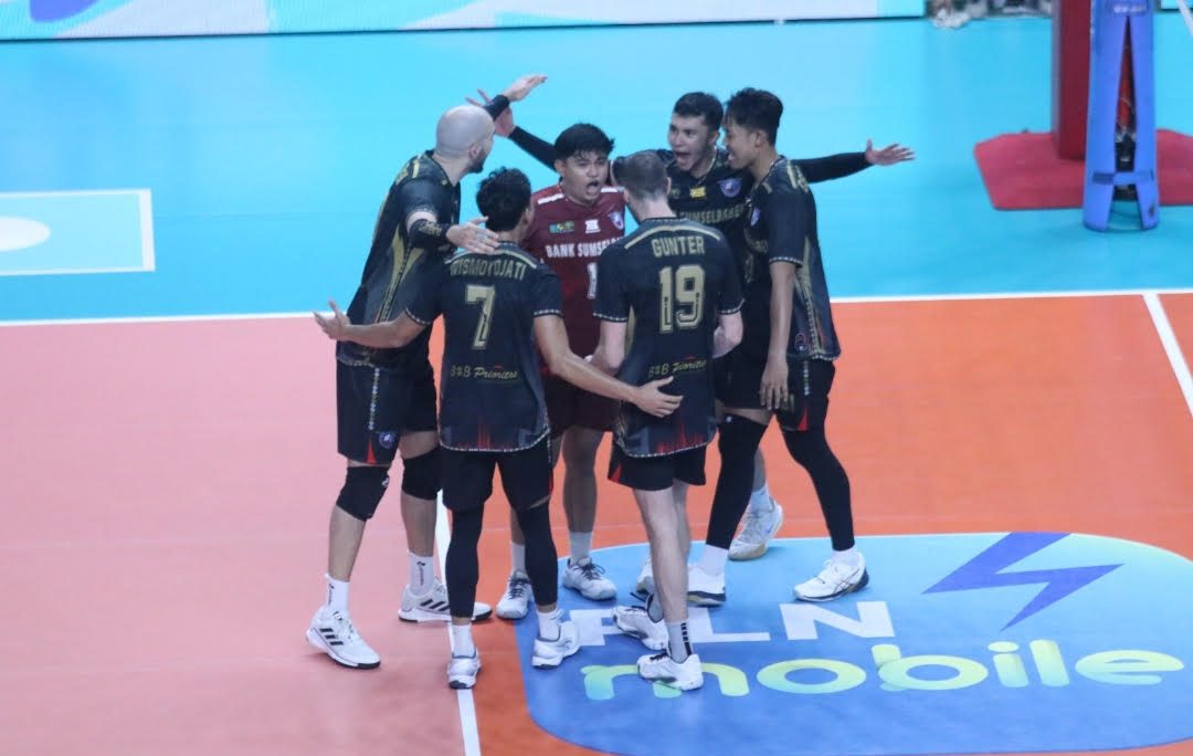 PLN Mobile Proliga 2025, Dipaksa Bermain Lima Set, Bhayangkara Tumbang Atas Bank Sumsel