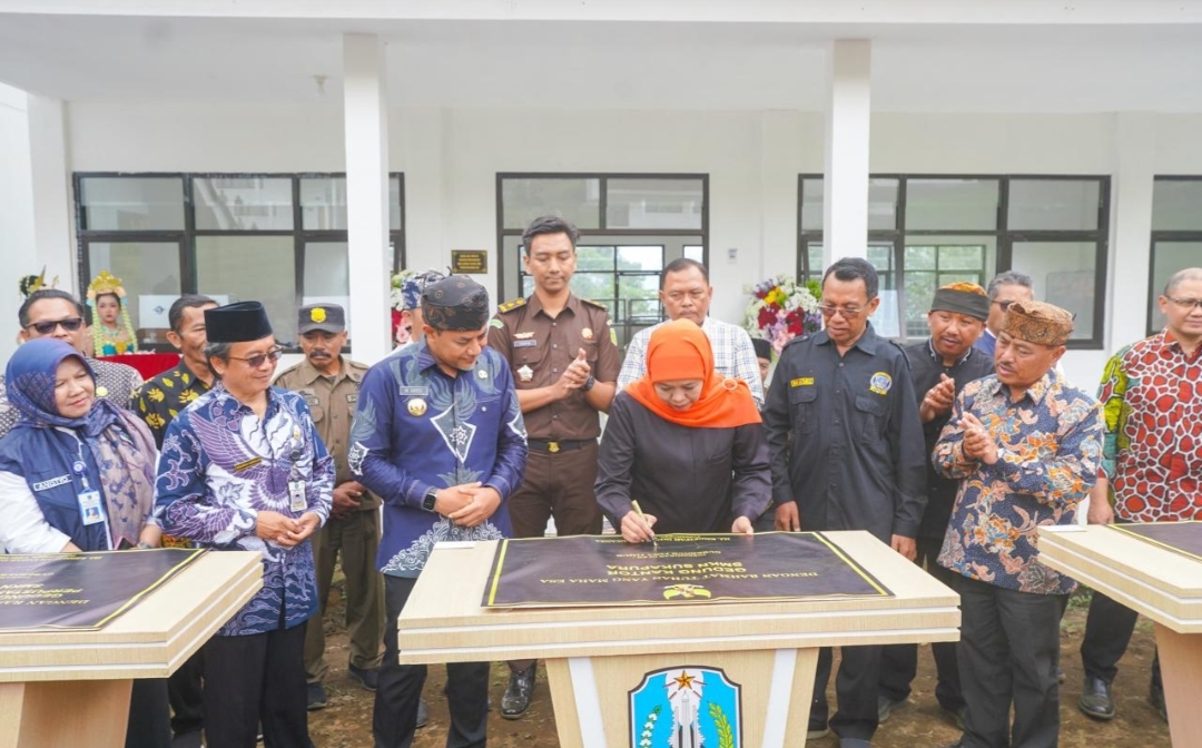 Gubernur Jatim Resmikan Gedung SMK Negeri Sukapura Senilai Rp4,37 Milyar
