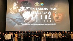 Polres Blitar bersama Masyarakat Nobar Film Sayap-sayap Patah 2