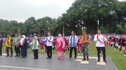 Gebyar Hari Pendidikan Nasional 2000 Siswa Gelar Atraksi Senam Sehat Anak Indonesia Hebat