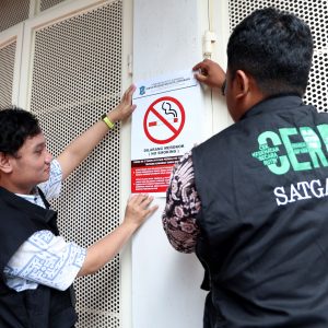 Pemkot Surabaya Intensifkan Pengawasan Kawasan Tanpa Rokok Pemkot Surabaya Intensifkan Pengawasan Kawasan Tanpa Rokok